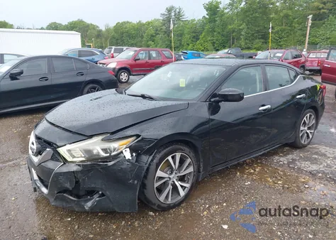 2017 Nissan Maxima 3.5 S из США, поврежденный, VIN 1N4AA6AP6HC400662